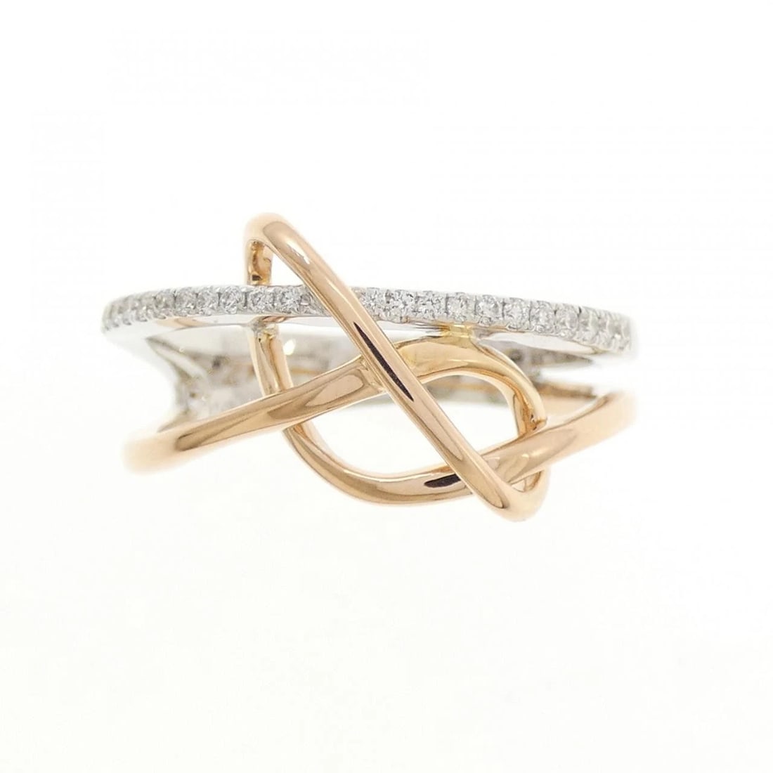K18PG/K18WG DIAMOND RING - 2