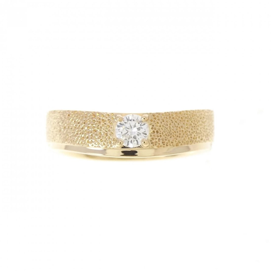 K18YG DIAMOND RING - 2