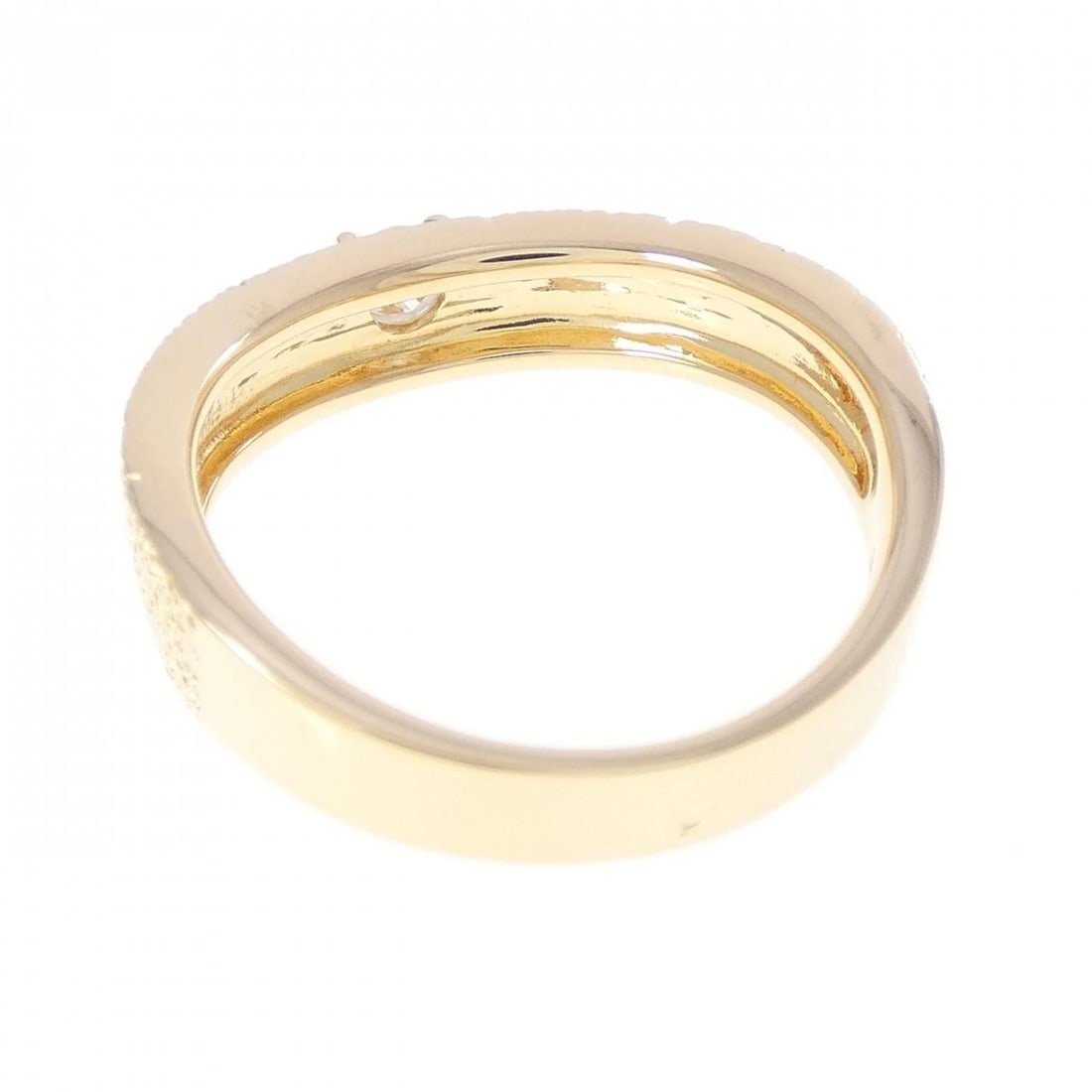 K18YG DIAMOND RING - 3