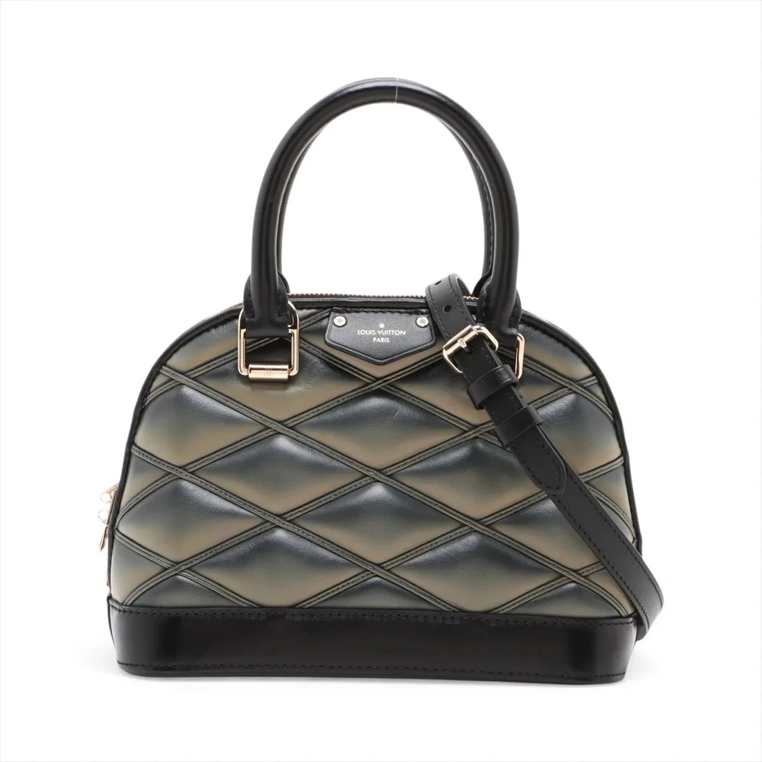 LOUIS VUITTON MALLETAGE ALMA BLACK: Louis Vuitton Malletage Alma Black Brand: Louis Vuitton Type/Style: Top Handle Bag Material: None Color: Black Size: Height:6.5inchLength:8.7inchDepth:4.3inch Accessories: None Accessories