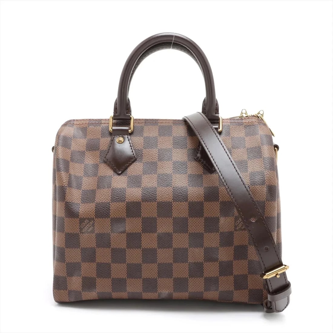 LOUIS VUITTON DAMIER SPEEDY BANDOULIERE: Louis Vuitton Damier Speedy Bandouliere Brand: Louis Vuitton Type/Style: Top Handle Bag Material: None Color: Brown Size: Height:7.3inchLength:9.6inchDepth:5.7inch Accessories: None Accessories