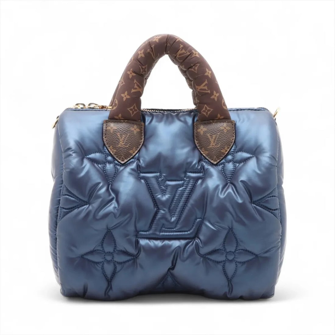 LOUIS VUITTON LV PILLOW SPEEDY BANDOULIERE: Louis Vuitton LV pillow Speedy Bandouliere Brand: Louis Vuitton Type/Style: Top Handle Bag Material: None Color: Navy x brown Size: Height:7.9inchLength:9.4inchDepth:5.9inch Accessories: None