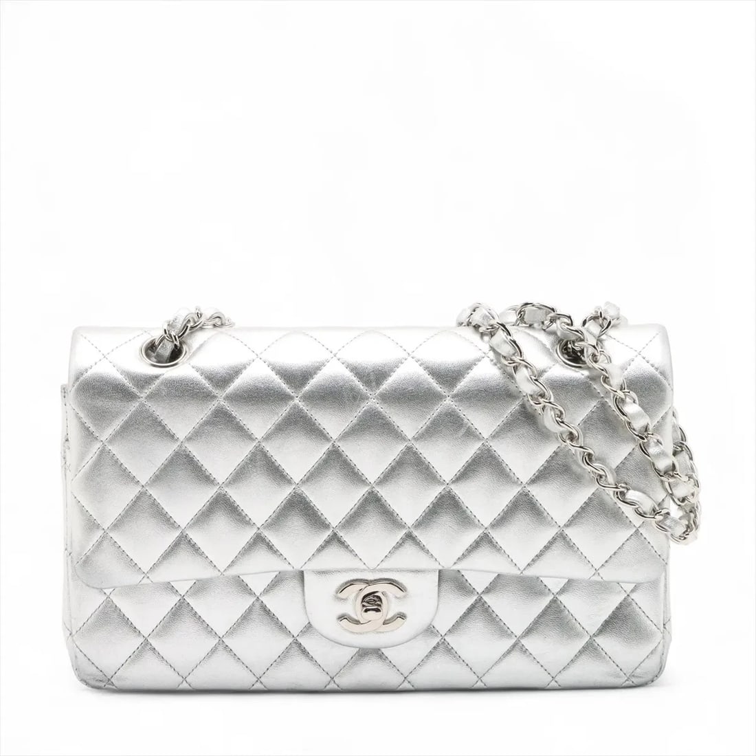 CHANEL MATELASSE DOUBLE CHAIN BAG (1 of 5)