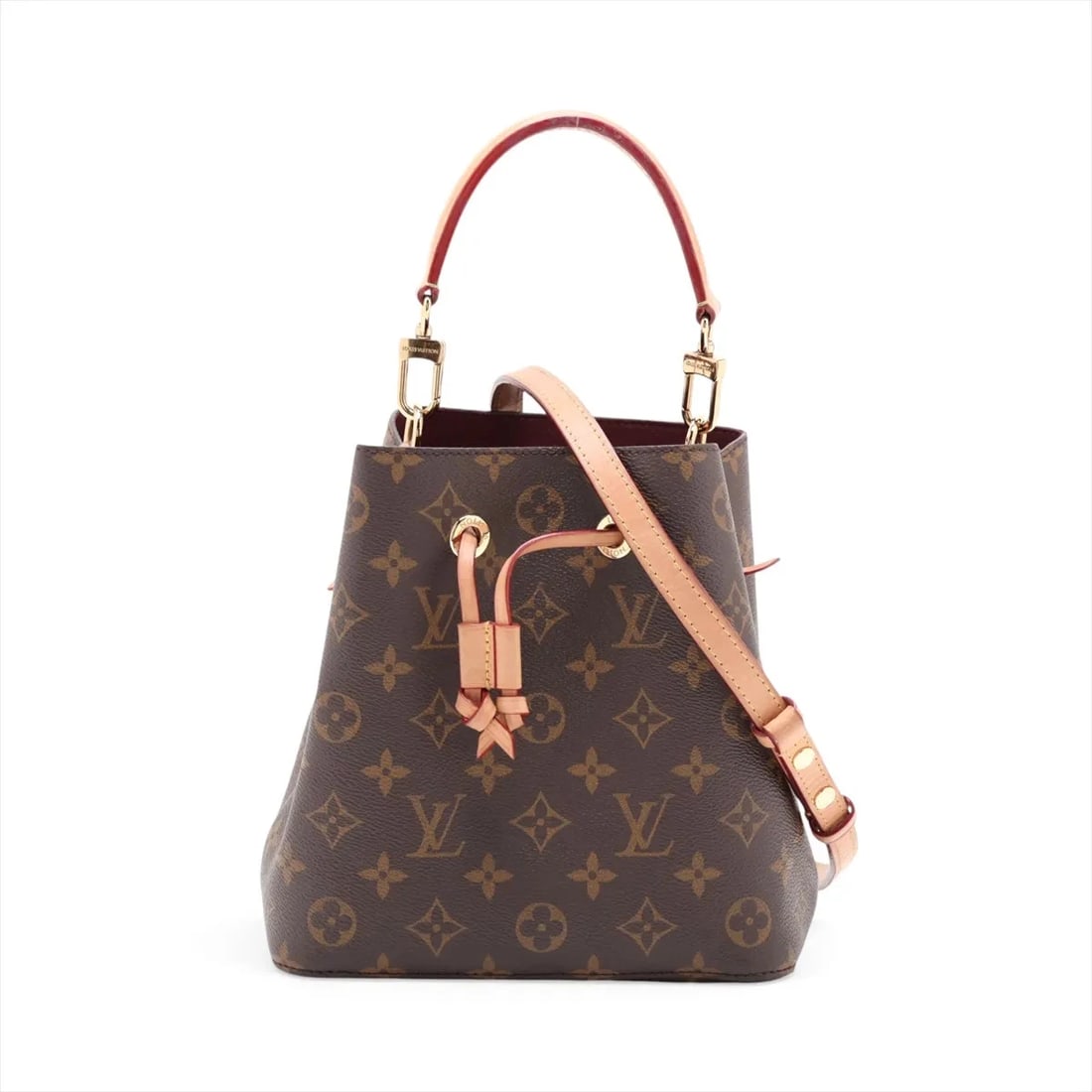 LOUIS VUITTON MONOGRAM NEO NOE BB: Louis Vuitton Monogram Neo Noe BB Brand: Louis Vuitton Type/Style: Shoulder Bag Material: Monogram Color: Brown Size: Height:8.3inchLength:7.9inchDepth:5.1inch Accessories: None Accessories Notice: