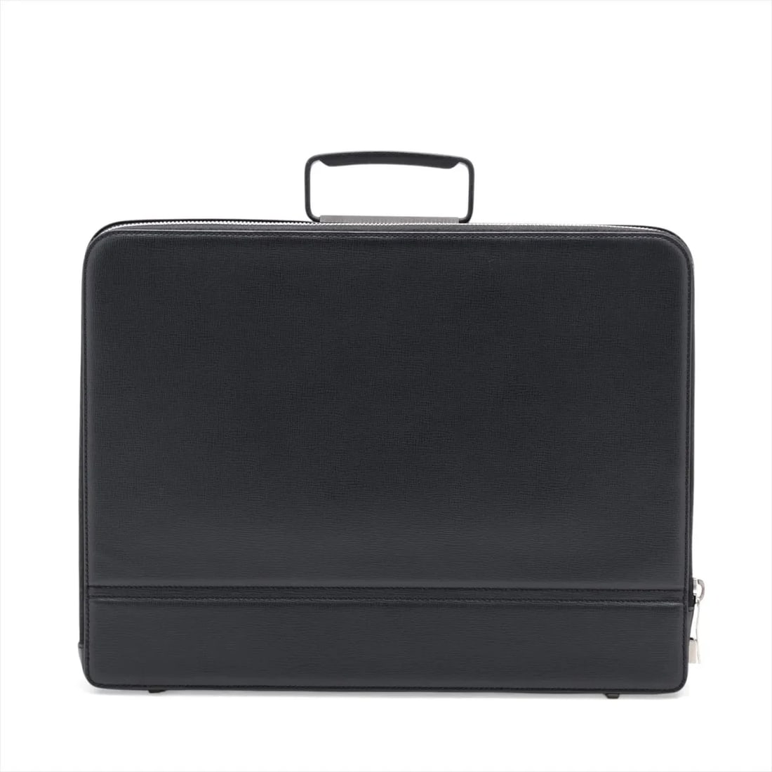 VALEXTRA PREMIER LEATHER BUSINESS BAG: Valextra Premier Leather Business bag Brand: Valextra Type/Style: Top Handle Bag Material: Leather Color: Black Size: Height:12.0inchLength:15.2inchDepth:2.4inch Accessories: None Accessories Notice: