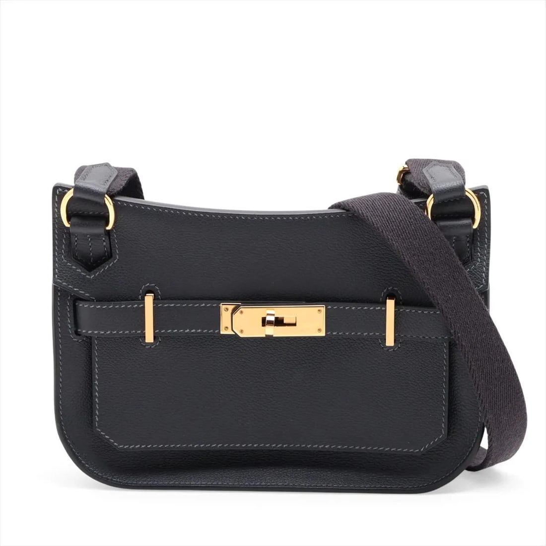 HERMES GYPSIERE MINI EVERCOLOR CAVAN GOLD METAL FITTINGS: Hermes Gypsiere mini Evercolor Cavan Gold Metal Fittings Brand: Hermes Type/Style: Shoulder Bag Material: Evercolor Color: Cavan Size: Height:6.3inchLength:8.5inchDepth:2.0inch Accessories: None <