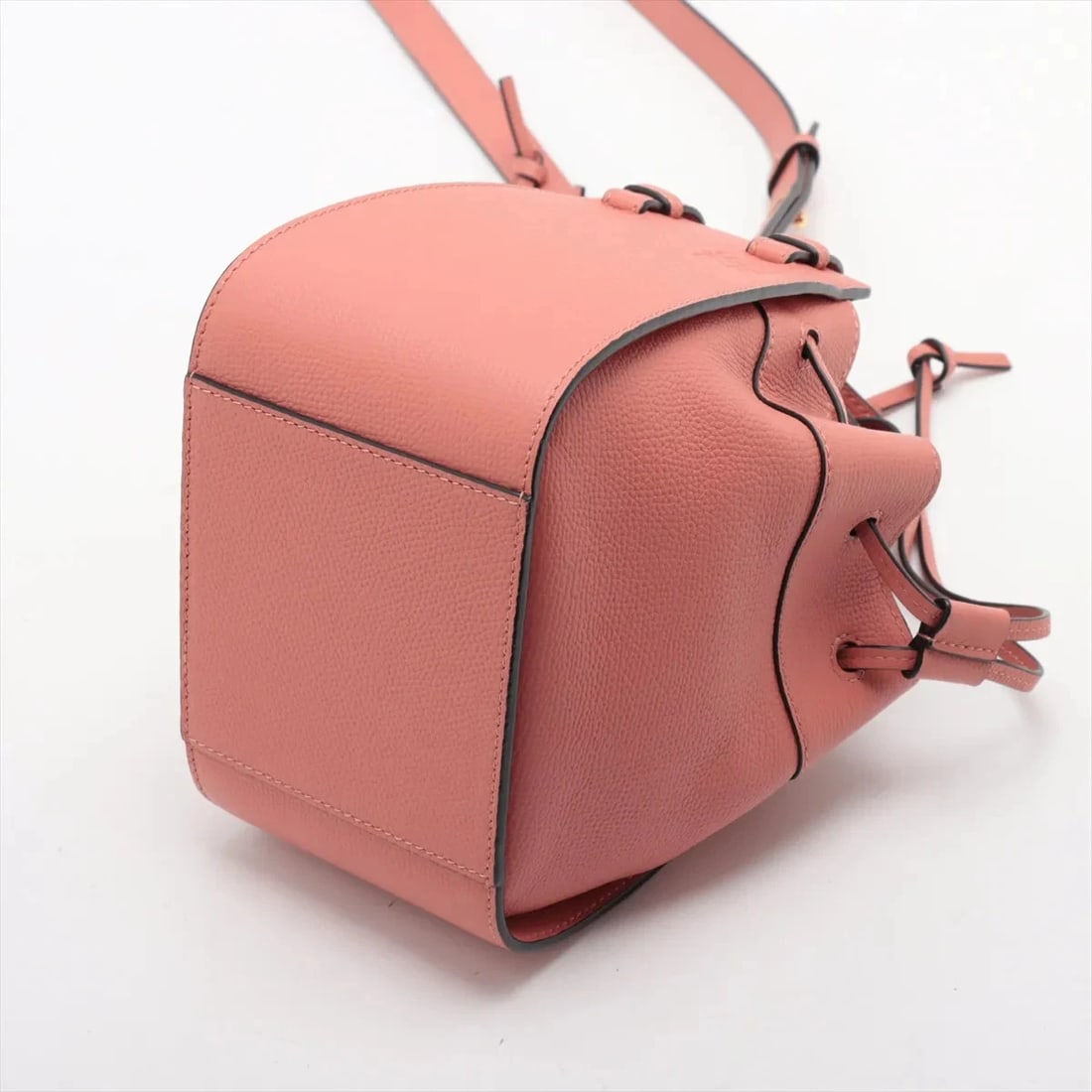 LOEWE HAMMOCK DRAWSTRING MINI LEATHER 2 WAY HANDBAG - 3