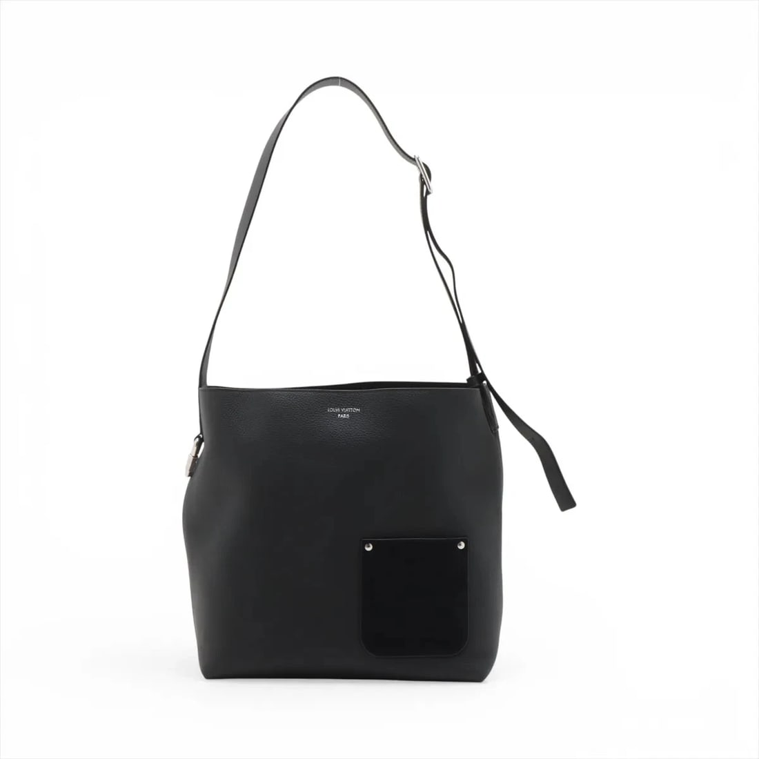 LOUIS VUITTON LV TOUCH VERSO TOTE BAG: Louis Vuitton LV touch Verso Tote Bag Brand: Louis Vuitton Type/Style: Shoulder Bag Material: None Color: Black Size: Height:12.6inchLength:12.0inchDepth:5.9inch Accessories: None Accessor