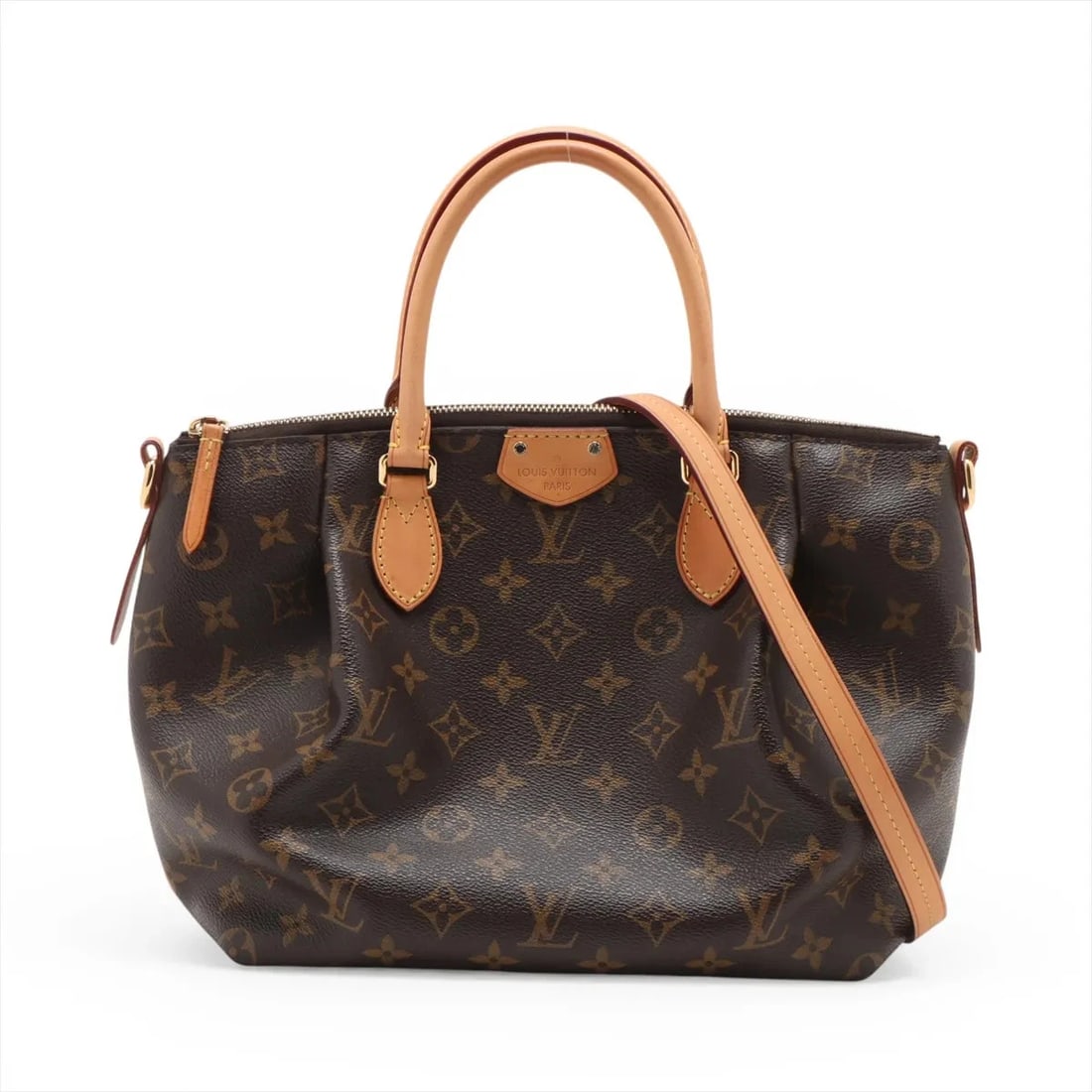 LOUIS VUITTON MONOGRAM TURENNE PM BROWN: Louis Vuitton Monogram Turenne PM Brown Brand: Louis Vuitton Type/Style: Top Handle Bag Material: Monogram Color: Brown Size: Height:8.1inchLength:9.1inchDepth:4.1inch Accessories: None Ac