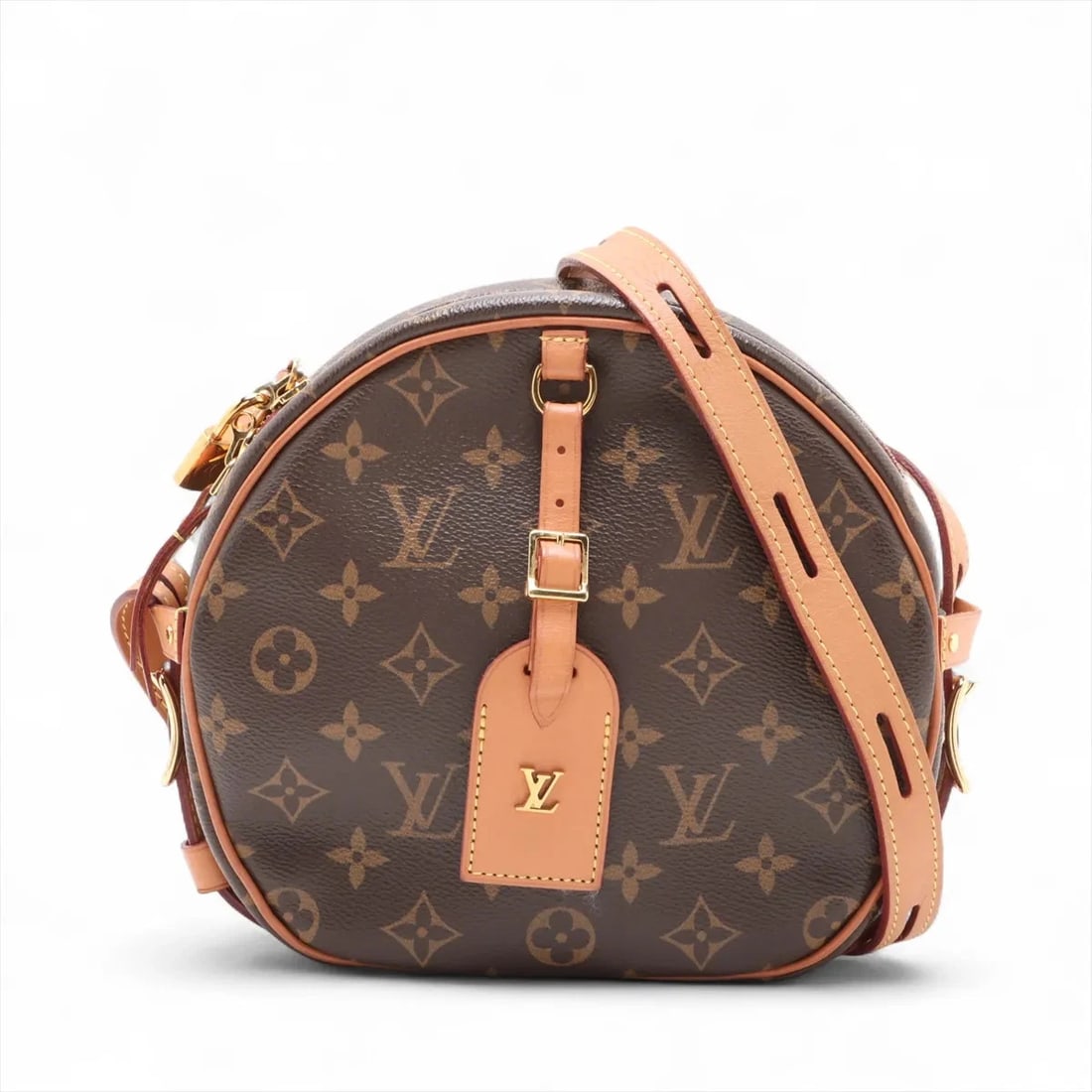 LOUIS VUITTON MONOGRAM BOITE CHAPEAU BROWN: Louis Vuitton Monogram Boite Chapeau Brown Brand: Louis Vuitton Type/Style: Shoulder Bag Material: Monogram Color: Brown Size: Height:7.9inchLength:8.7inchDepth:3.0inch Accessories: None Accessories