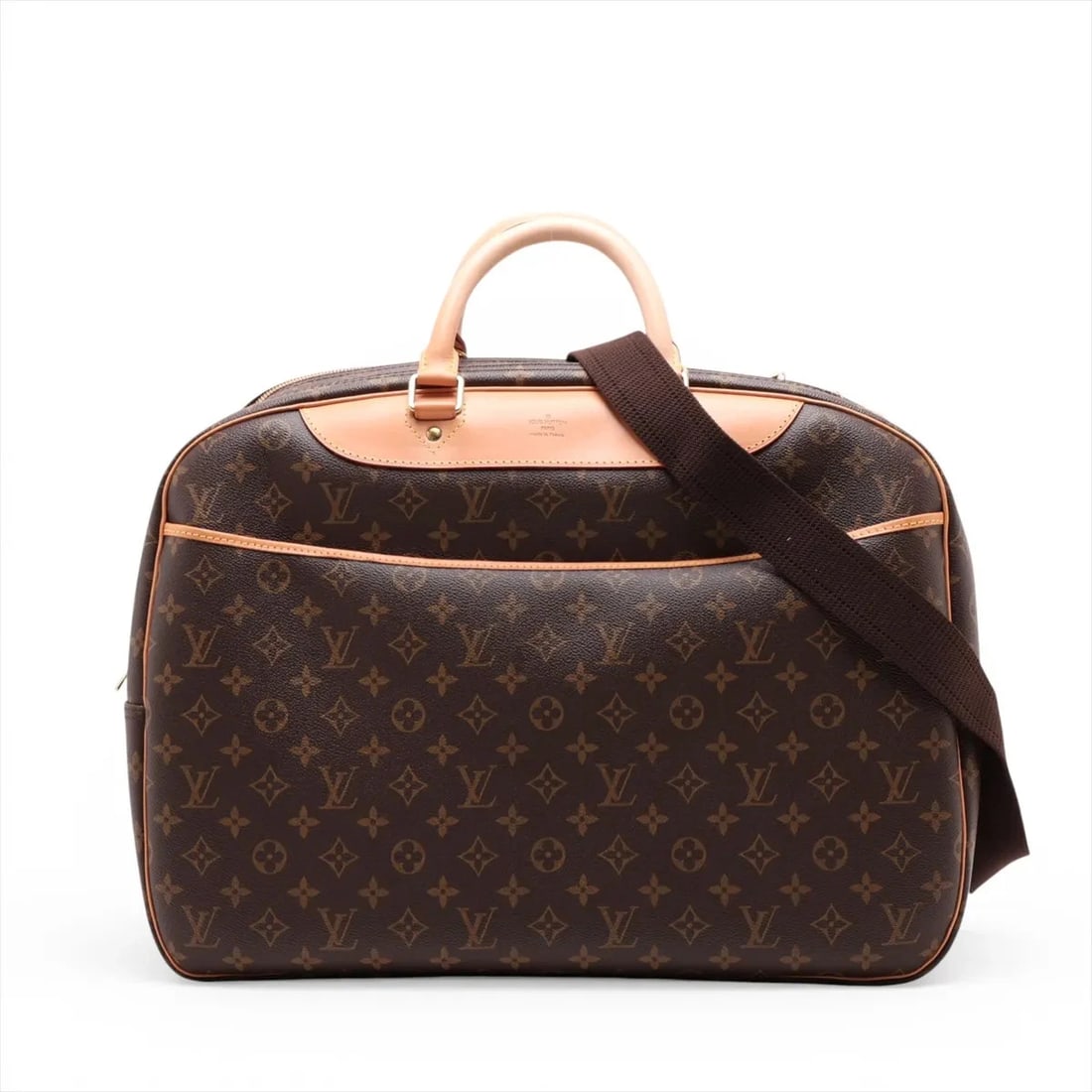 LOUIS VUITTON MONOGRAM ALIZE: Louis Vuitton Monogram Alize Brand: Louis Vuitton Type/Style: Top Handle Bag Material: Monogram Color: Brown Size: Height:13.4inchLength:18.3inchDepth:7.1inch Accessories: None Accessories Notice: