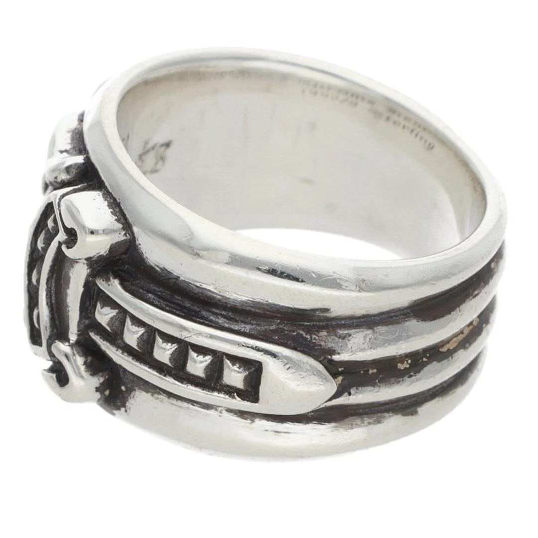 CHROME HEARTS DAGGER SILVER RING MEN'S - 3