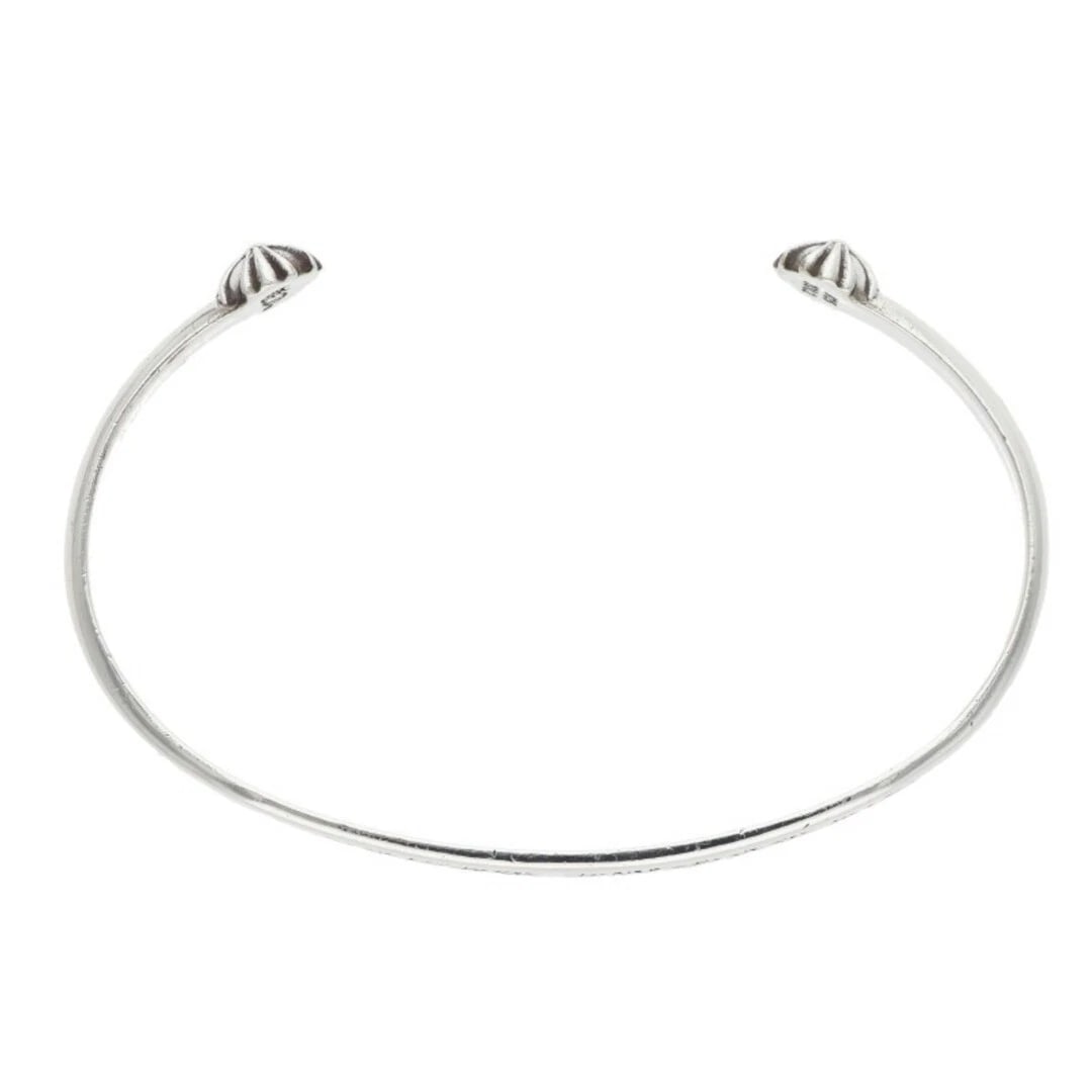 CHROME HEARTS BANGLE FLAT CH SILVER BRACELET - 3