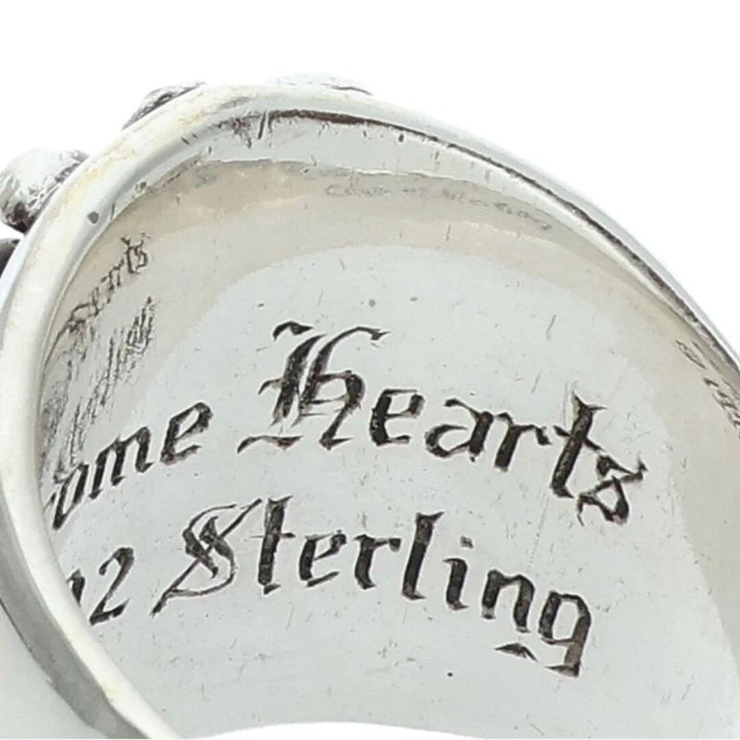 CHROME HEARTS KEEPER SILVER RING MEN'S - 2