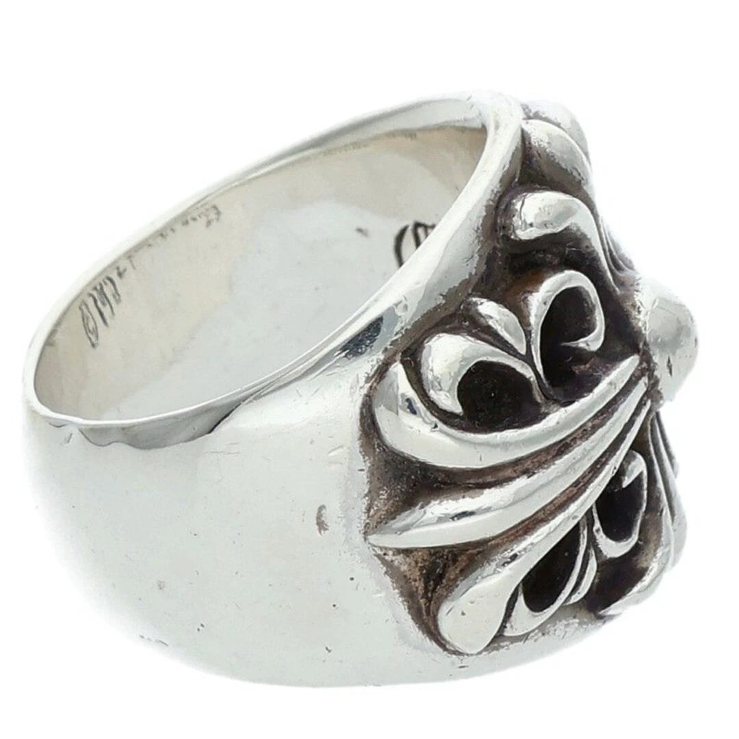 CHROME HEARTS KEEPER SILVER RING MEN'S - 3