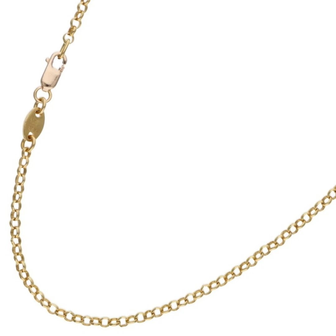 CHROME HEARTS NECKCHAIN R18 ROLL CHAIN 18INCH GOLD NECKLACE: Chrome Hearts NECKCHAIN R18 roll Chain 18inch Gold Necklace Brand: Chrome Hearts Type/Style: Necklace Material: 22K Gold Color: Gold Size: total length 46.5cm Accessories: None Accessories Notice: