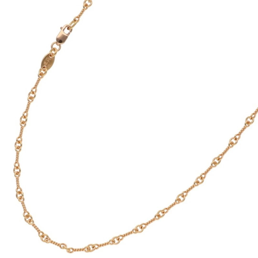CHROME HEARTS NECKCHAIN T18 TWIST CHAIN 18INCH GOLD NECKLACE: Chrome Hearts NECKCHAIN T18 Twist Chain 18inch Gold Necklace Brand: Chrome Hearts Type/Style: Necklace Material: 22K Gold Color: Gold Size: Chain length 46cm Accessories: None Accessories Notice: