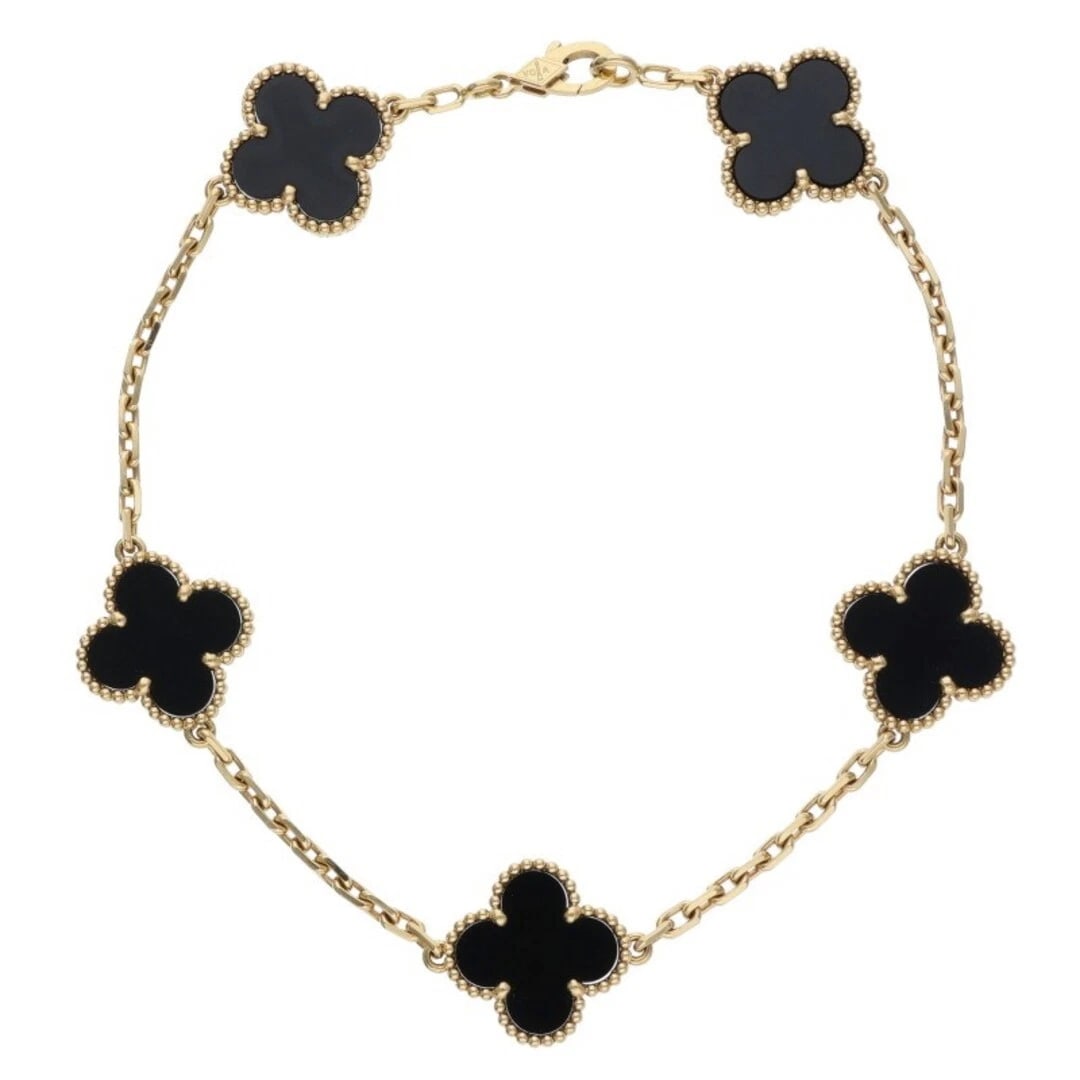 VAN CLEEF & ARPELS VANCLEEF ALHAMBRA: Van Cleef & Arpels VANCLEEF Alhambra Brand: VANCL Type/Style: Others Material: K18YG Color: YG Size: total length 22cm Accessories: None Accessories Notice: When purchasing pre-owned goods, please