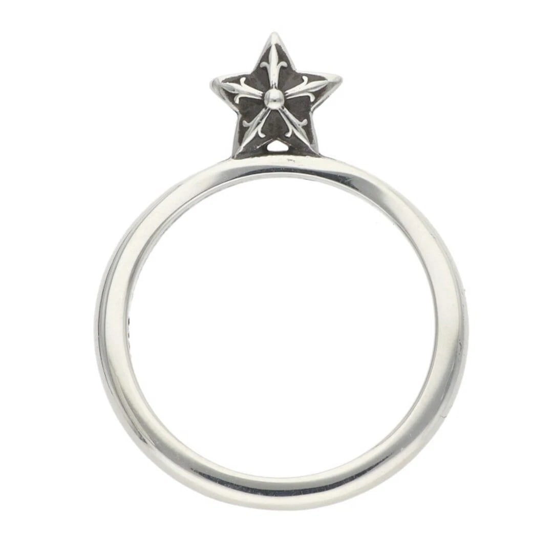 CHROME HEARTS BUBBLGM BUBBLE GUM STAND UP SILVER RING: Chrome Hearts Bubblgm Bubble Gum Stand up Silver Ring Brand: Chrome Hearts Type/Style: Ring Material: 925 Silver Color: silver Size: US Size 7 Accessories: None Accessories Notice: When pu