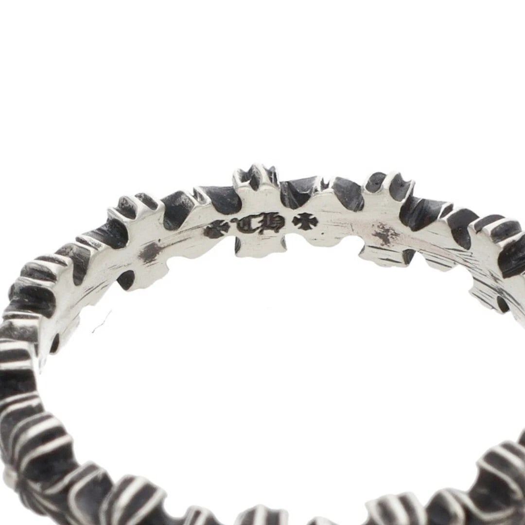 CHROME HEARTS PLUS SILVER RING - 2