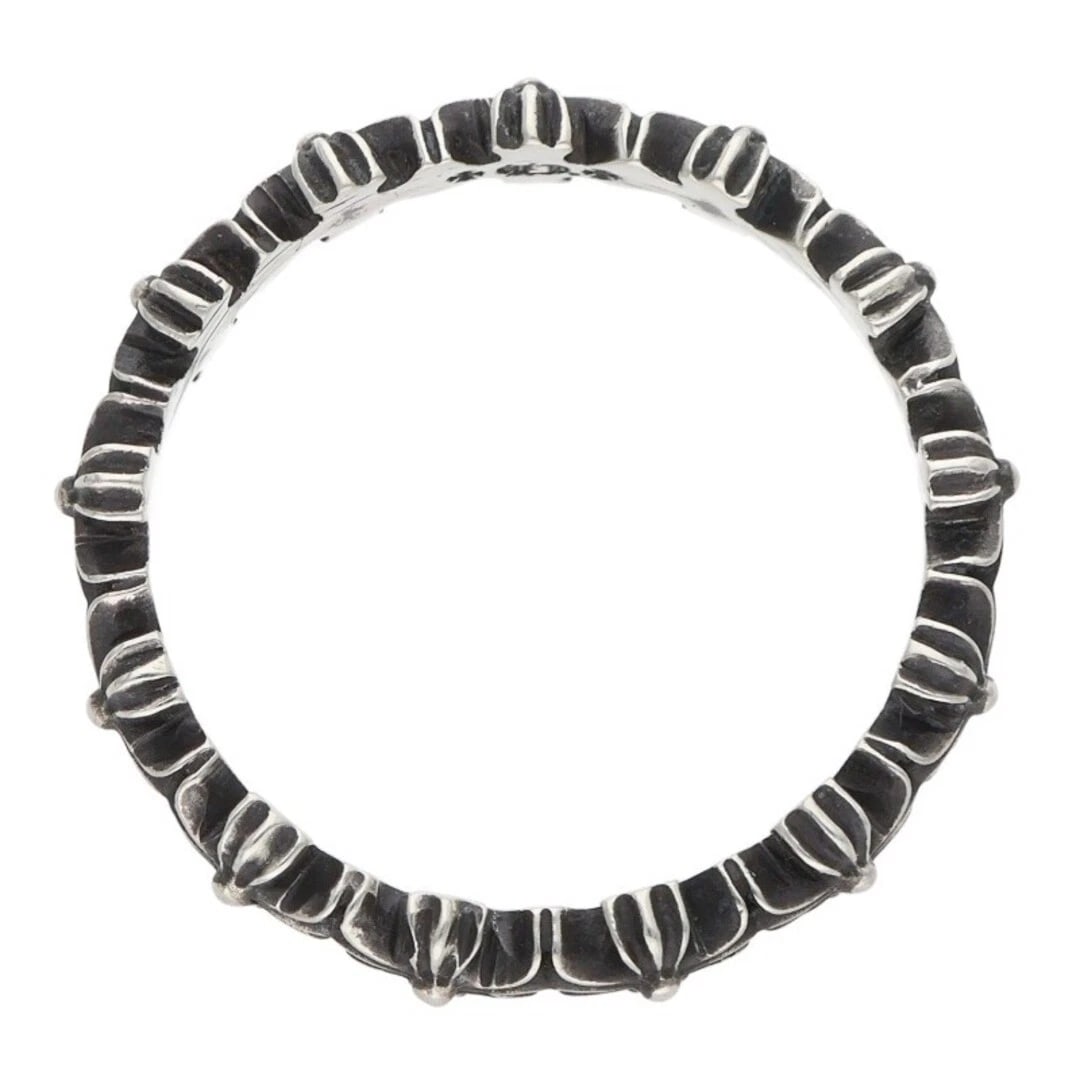 CHROME HEARTS PLUS SILVER RING - 3