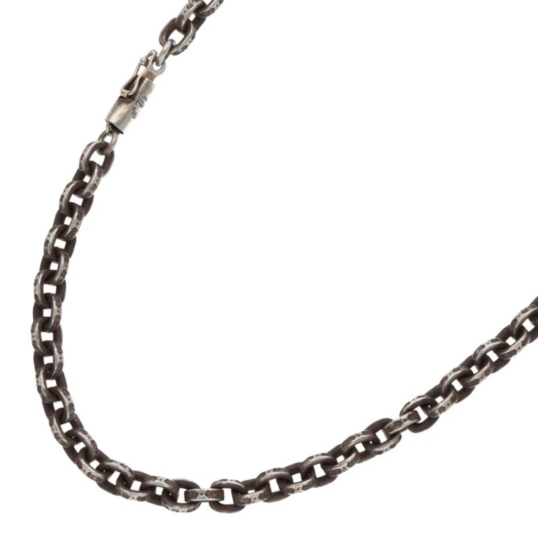 CHROME HEARTS PAPER CHAIN NECKLACE: Chrome Hearts PAPER CHAIN Necklace Brand: Chrome Hearts Type/Style: Necklace Material: 925 Silver Color: silver Size: total length 47cm Accessories: None Accessories Notice: When purchasing pre-owned