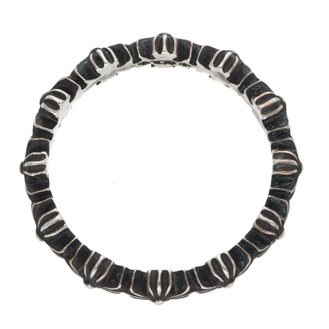 CHROME HEARTS ECH PLUS SILVER RING - 3