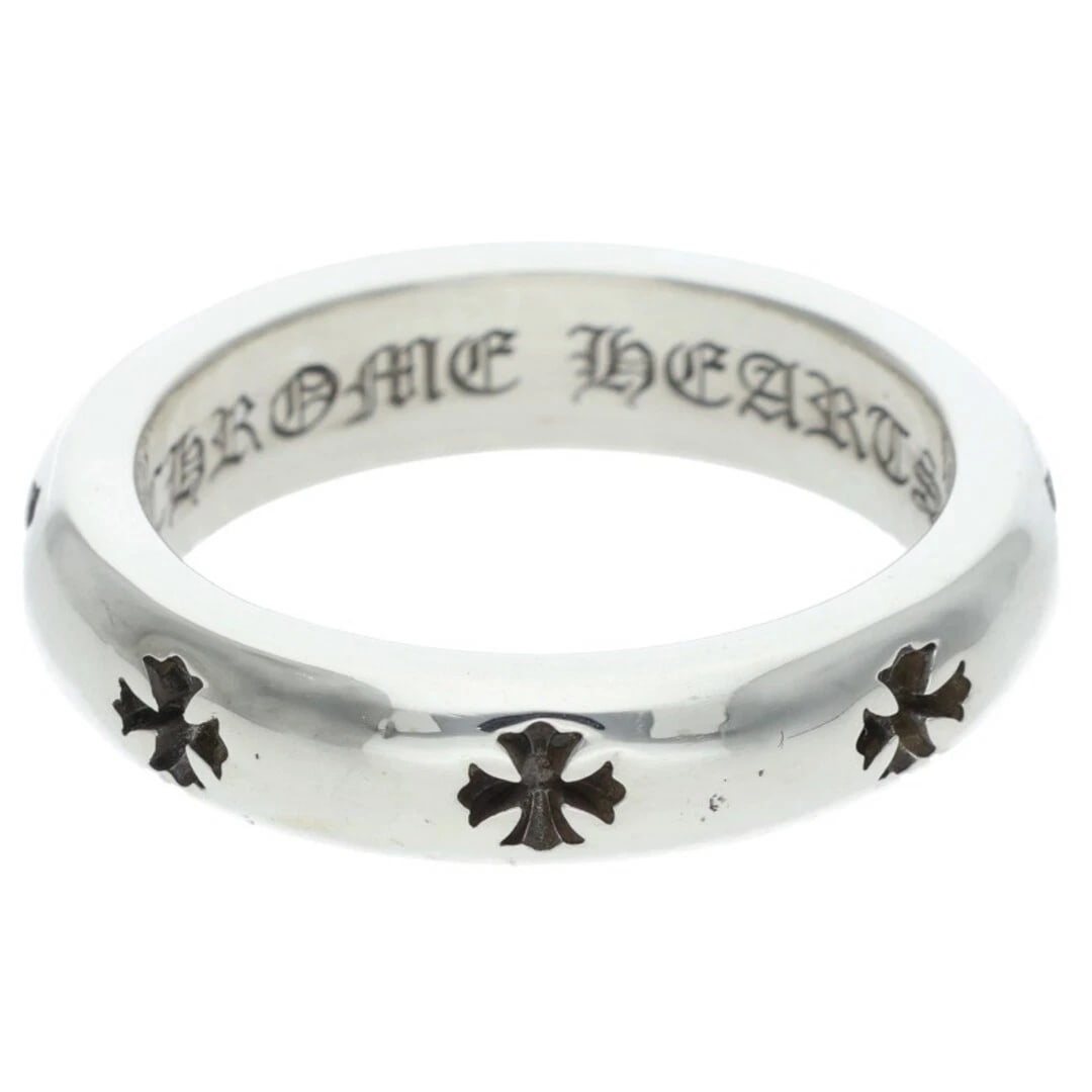 CHROME HEARTS NEGATIVE CH PLUS SILVER RING: Chrome Hearts Negative Ch Plus Silver Ring Brand: Chrome Hearts Type/Style: Ring Material: 925 Silver Color: silver Size: 9.75 - 10 US Accessories: None Accessories Notice: When purchasing pre-owned