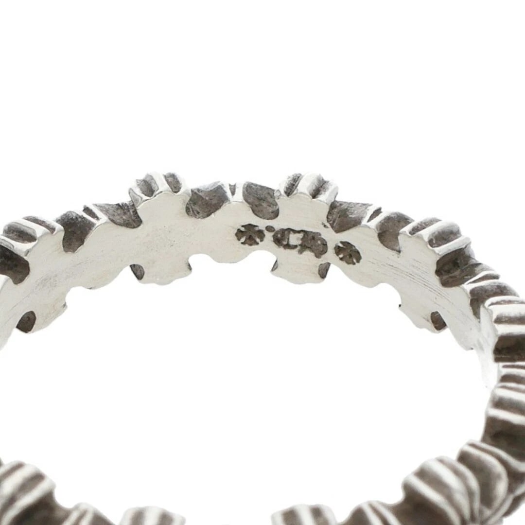 CHROME HEARTS BAND ECH PLUS SILVER RING - 2