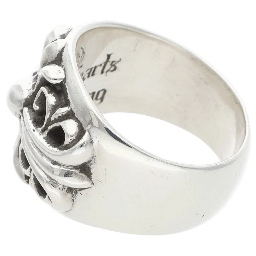 CHROME HEARTS KEEPER SILVER RING - 3