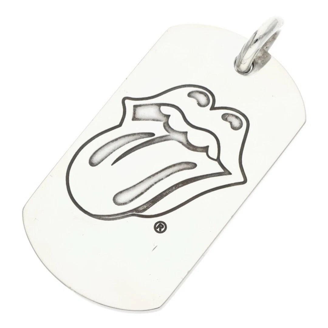 CHROME HEARTS D TAG LRG LT LIP AND TAN DOG LARGE NECKLACE TOP: Chrome Hearts D TAG LRG LT Lip and Tan Dog Large Necklace Top Brand: Chrome Hearts Type/Style: Necklace Material: 925 Silver Color: silver Size: vertical 5.7cm Accessories: None Accessories Notice: