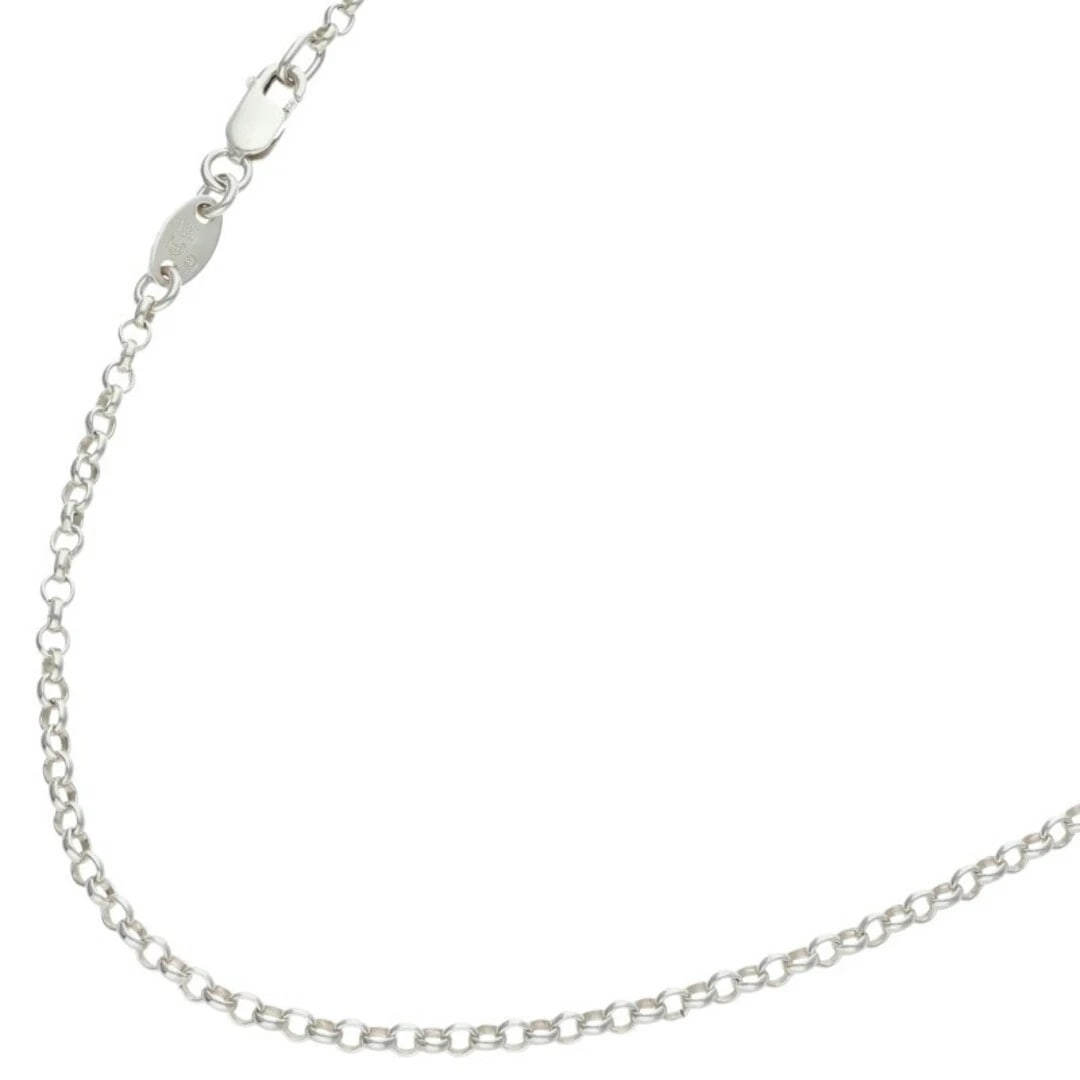 CHROME HEARTS NECKCHAIN: Chrome Hearts Neckchain Brand: Chrome Hearts Type/Style: Necklace Material: 925 Silver Color: silver Size: total length 46cm Accessories: None Accessories Notice: When purchasing pre-owned