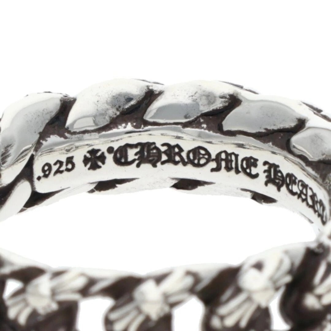 CHROME HEARTS SML EXTRA SMALL SILVER RING - 3