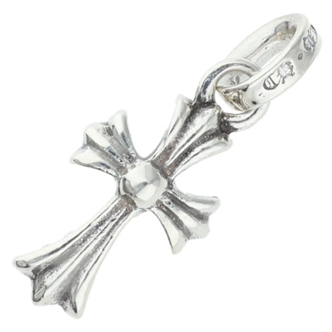 CHROME HEARTS CRS BBYFAT BABY FAT CHARM SILVER NECKLACE TOP: Chrome Hearts CRS BBYFAT Baby Fat Charm Silver Necklace Top Brand: Chrome Hearts Type/Style: Necklace Material: 925 Silver Color: silver Size: vertical 2.4cm Accessories: None Accessories Notice: