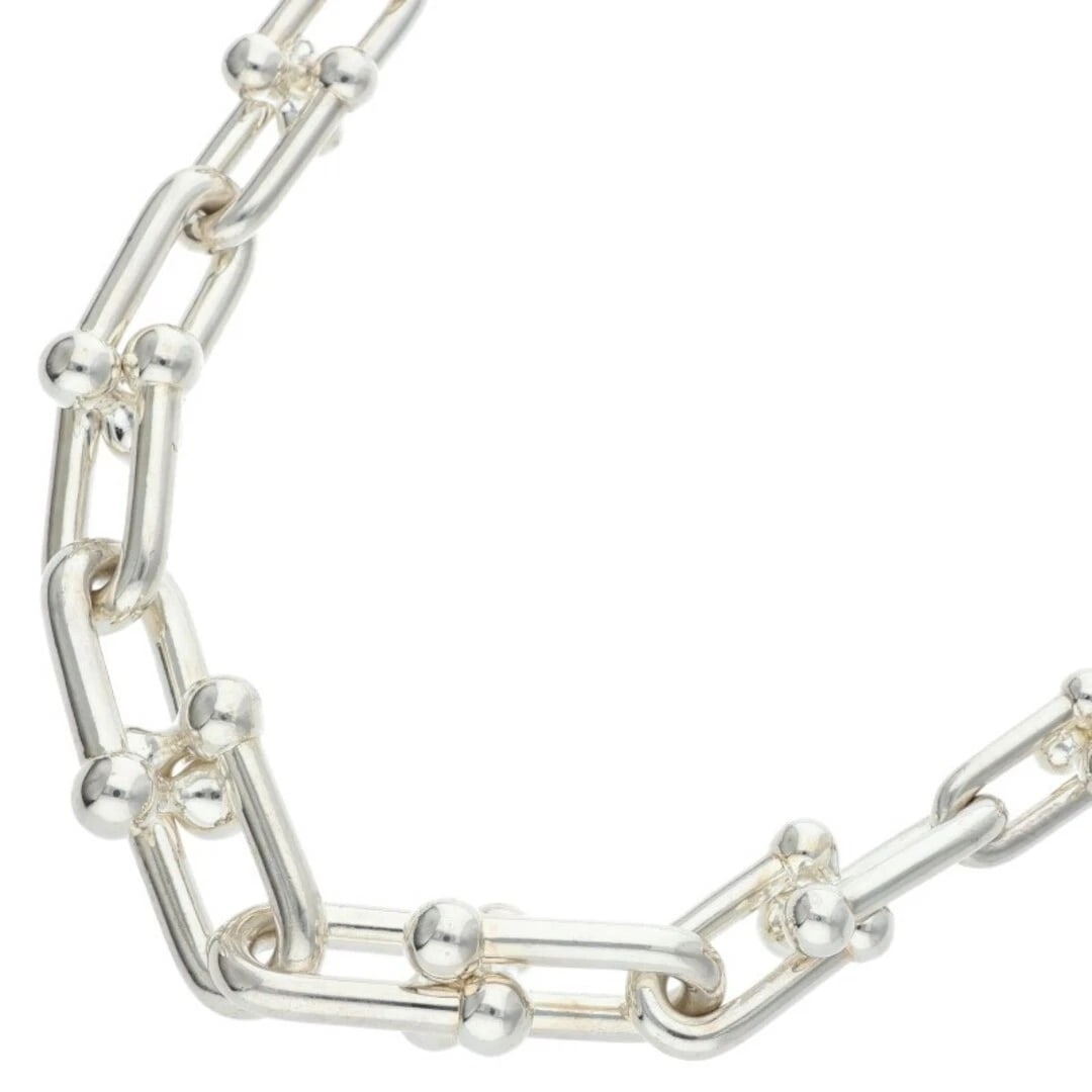 TIFFANY HARDWEAR HARDWARE GRADUATED LINK SILVER NECKLACE: Tiffany HardWear hardware Graduated Link Silver Necklace Brand: Tiffany & Co. Type/Style: Necklace Material: 925 Silver Color: silver Size: total length 45.5cm Accessories: None Accessorie