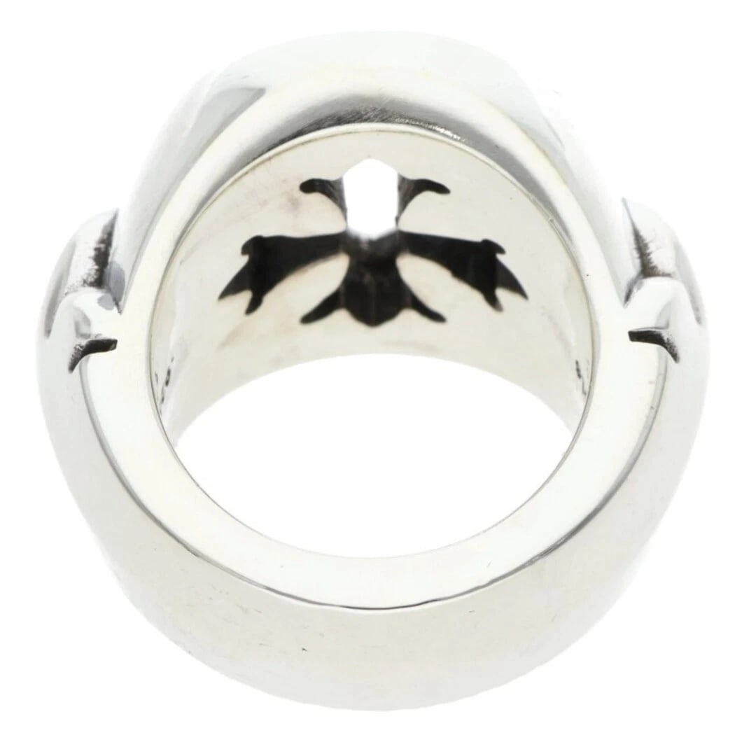 CHROME HEARTS OPEN PLS PLUS SILVER RING - 2