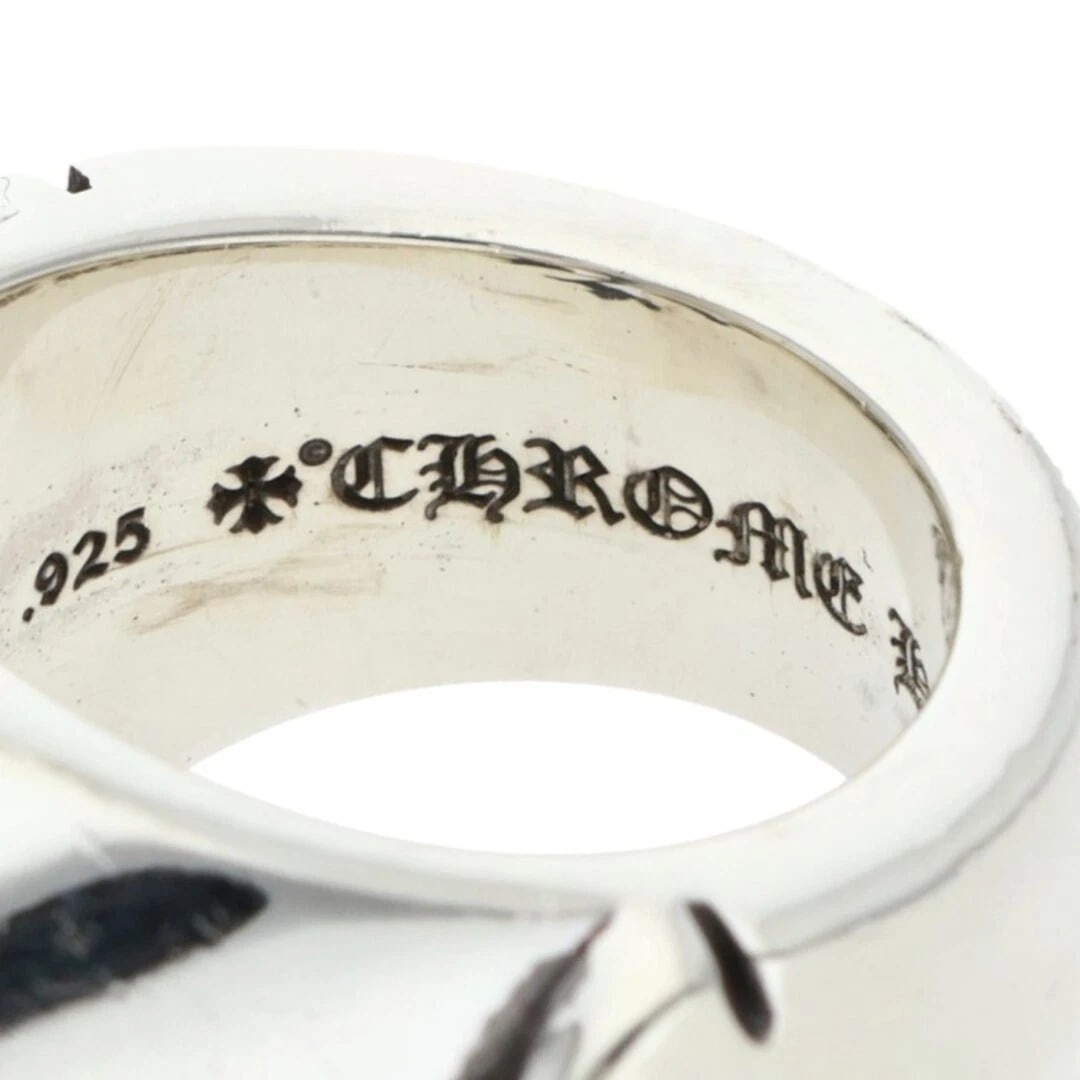 CHROME HEARTS OPEN PLS PLUS SILVER RING - 3