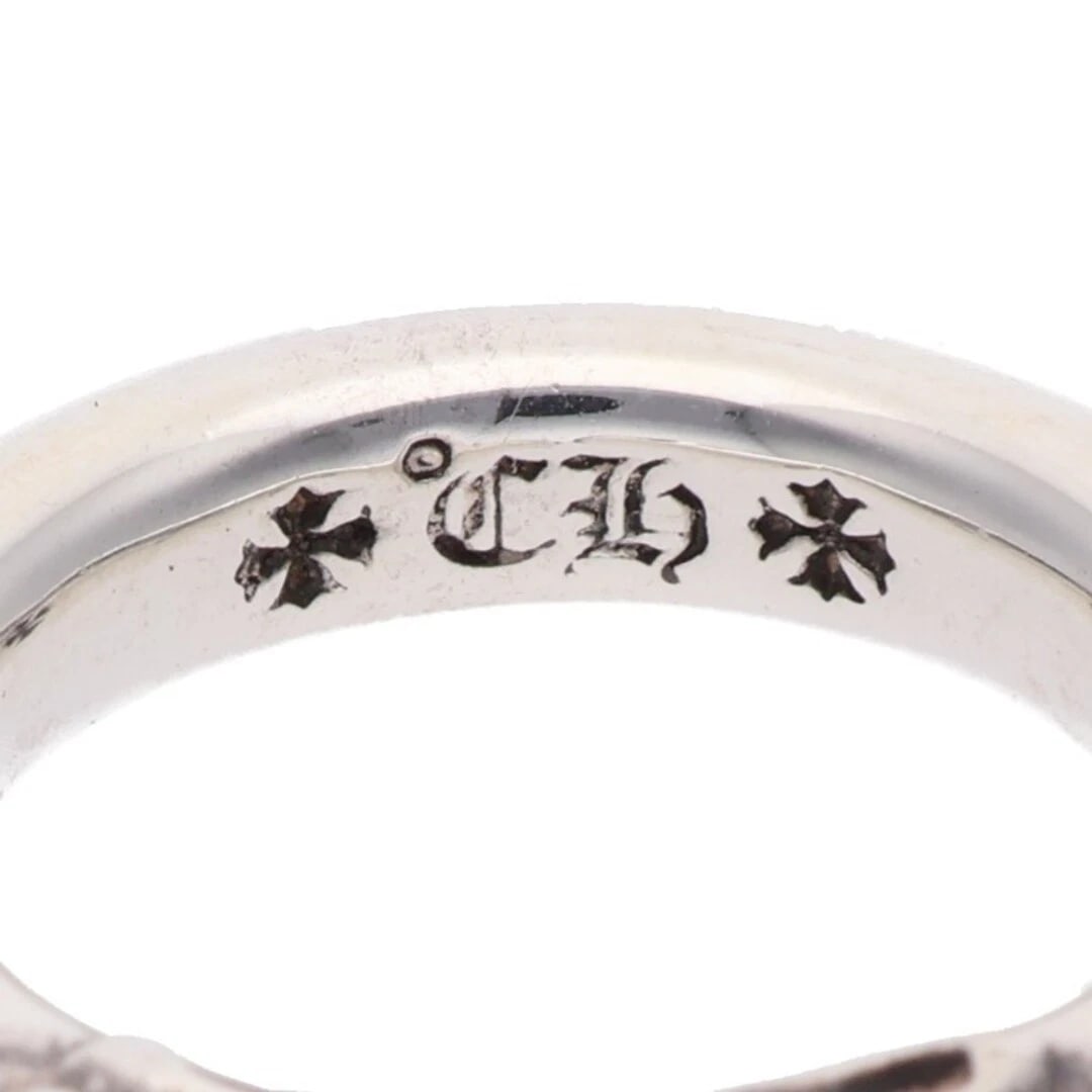 CHROME HEARTS DOUBLE DOG RING SILVER - 3