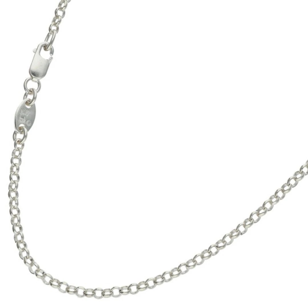 CHROME HEARTS NECKCHAIN ROLL CHAIN 20INCH SILVER NECKLACE: Chrome hearts NECKCHAIN roll chain 20inch silver necklace Brand: Chrome Hearts Type/Style: Necklace Material: 925 Silver Color: silver Size: total length 51.5cm Accessories: None Accessories Notice: