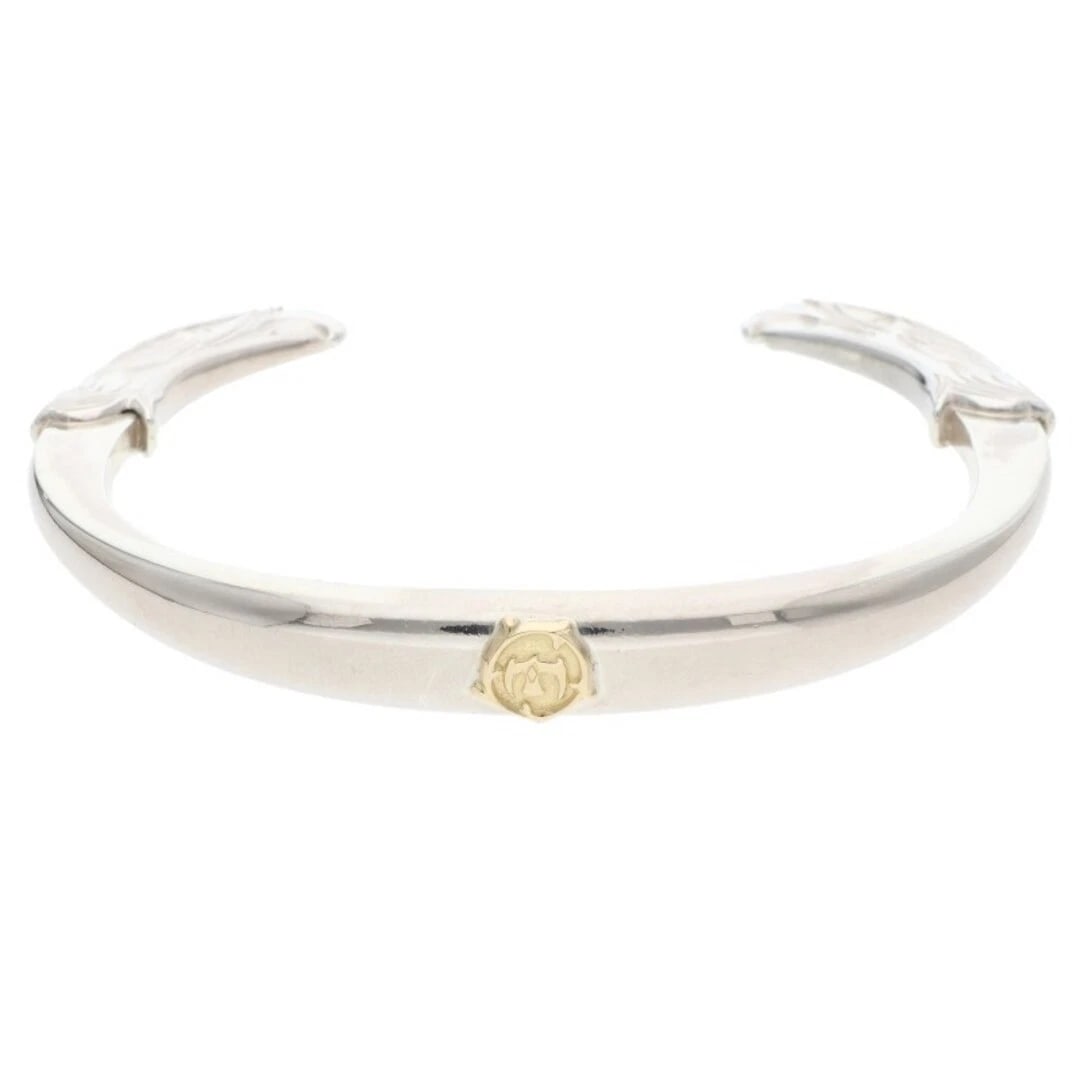 WASHIMITARO EAGLE FACE SILVER BANGLE MEN'S: Washimitaro Eagle Face Silver Bangle Men's Brand: Eagle Type/Style: Others Material: 925 Silver Color: silver Size: wrist 14cm Accessories: None Accessories Notice: When purchasing pre-owned goods,