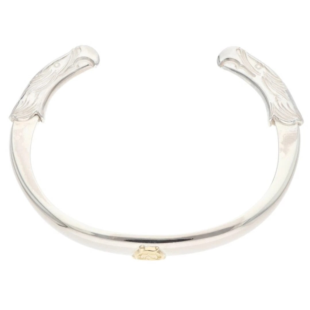 WASHIMITARO EAGLE FACE SILVER BANGLE MEN'S - 4