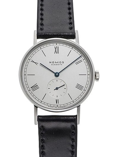 NOMOS LUDWIG SILVER WATCH: Nomos Ludwig Silver Watch Brand: NOMOS Type/Style: Wristwatch Material: Case Material Material SS Color: Case Color Silver Size: Case diameter: 35mm Accessories: None Accessories Notice: When