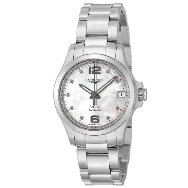 LONGINES CONQUEST WHITE WATCH: LONGINES Conquest White Watch Brand: Longines Type/Style: Wristwatch Material: Case Material Stainless steel Color: Dial Color White Size: Case size: Approx. 36mm (excluding crown) Wrist size: