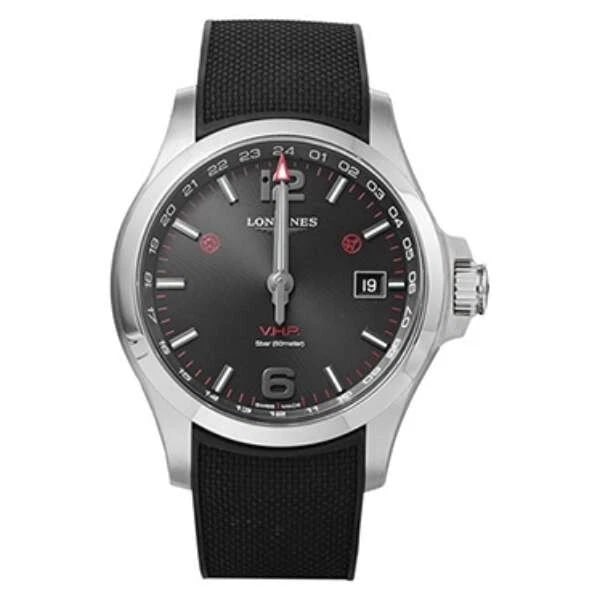 LONGINES CONQUEST V.H.P. BLACK WATCH: LONGINES CONQUEST V.H.P. Black Watch Brand: Longines Type/Style: Wristwatch Material: Case Material Stainless steel Color: Case Color Black Size: [Case size] 40 (length) x 40 (width) x 9 mm