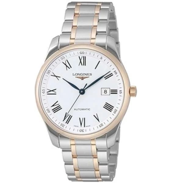 LONGINES MASTER COLLECTION AUTOMATIC WATCH: Longines Master Collection Automatic Watch Brand: Longines Type/Style: Wristwatch Material: Case Material (Gold: 18K) pink gold / stainless steel Color: Dial Color White Size: Case Diameter 42 mm