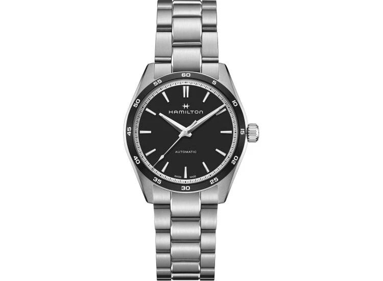 HAMILTON JAZZMASTER PERFORMER WATCH: Hamilton Jazzmaster Performer Watch Brand: Hamilton Type/Style: Wristwatch Material: Case Material Stainless steel Color: Dial color Black Size: Case size: Approx. 38mm (excluding crown) Accessories:
