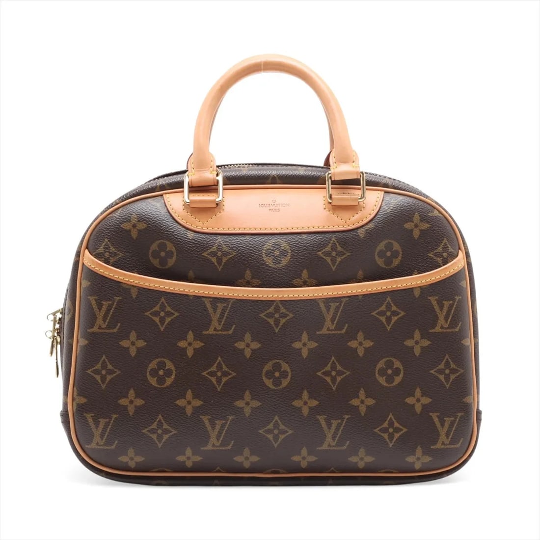 LOUIS VUITTON MONOGRAM: Louis Vuitton Monogram Brand: Louis Vuitton Type/Style: Top Handle Bag Material: Monogram Color: Brown Size: Height:8.1inchLength:11.0inchDepth:4.5inch Accessories: None Accessories Notice: When