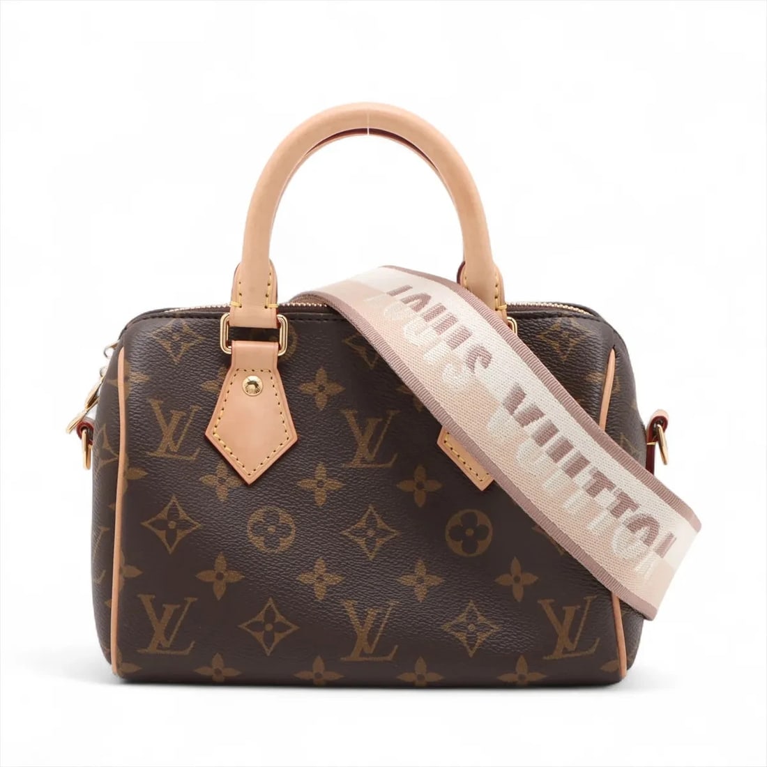 LOUIS VUITTON MONOGRAM SPEEDY BANDOULIERE 20 BROWN (1 of 4)