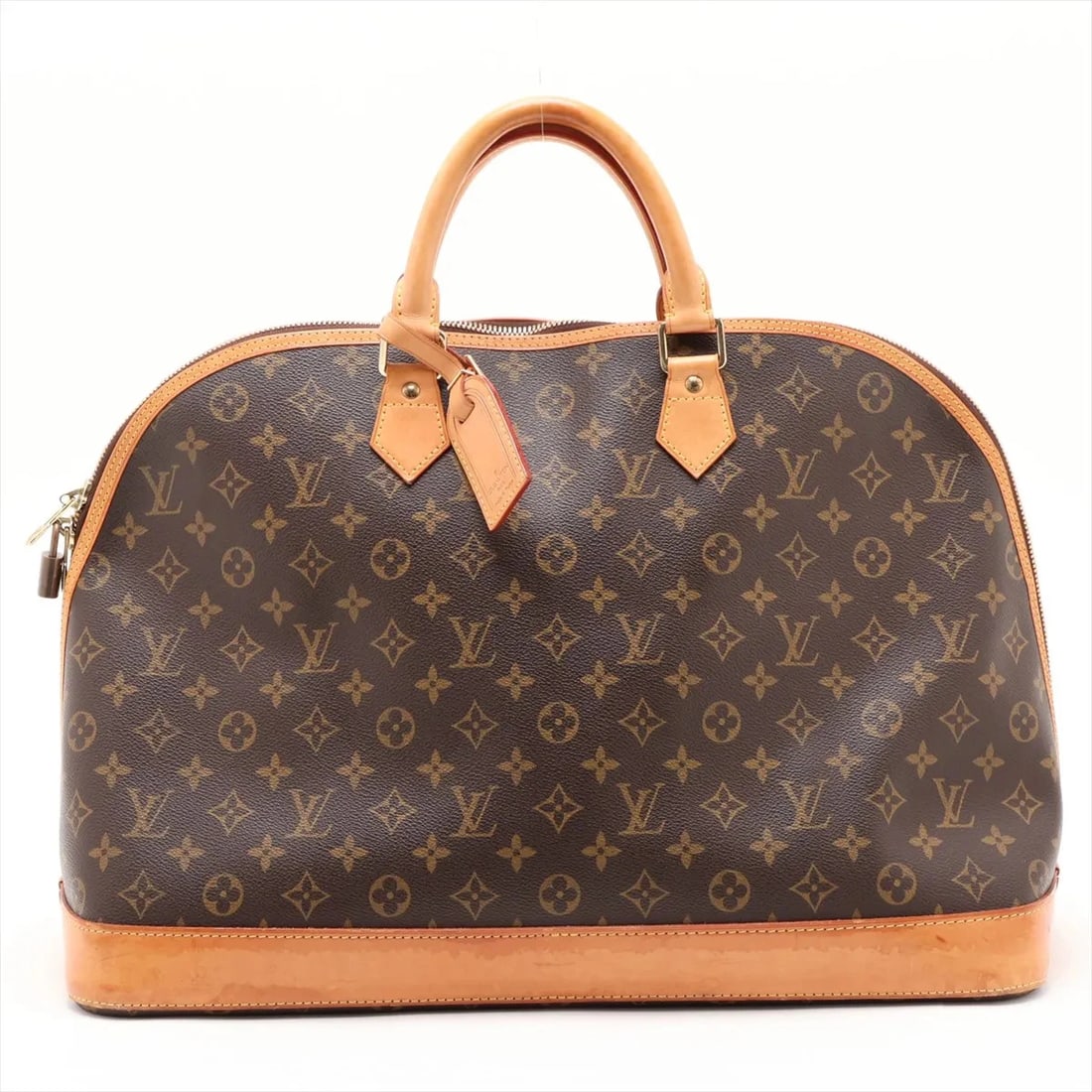 LOUIS VUITTON MONOGRAM ALMA VOIYAGE BROWN: Louis Vuitton Monogram Alma VOIYAGE Brown Brand: Louis Vuitton Type/Style: Top Handle Bag Material: Monogram Color: Brown Size: Height:12.4inchLength:18.5inchDepth:9.1inch Accessories: None