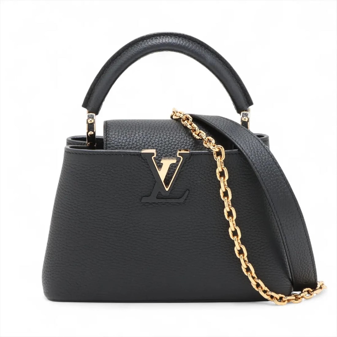 LOUIS VUITTON PARNASSEA MAI CAPUCINES SMALL BLACK (1 of 4)